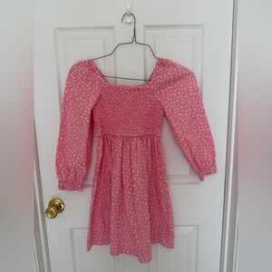 Crewcuts Pink Floral Casual Dress